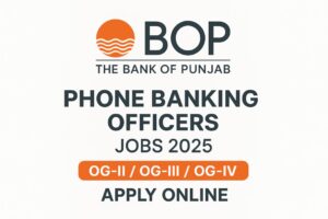 BOP Phone Banking Officers Jobs 2025