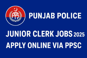 Punjab Police Junior Clerk Jobs 2025