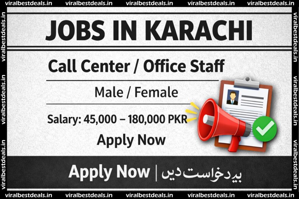 Jobs in Karachi
